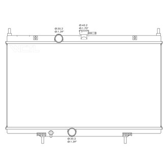 Replace® - Engine Coolant Radiator