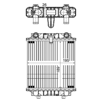 Replace® - Engine Coolant Radiator