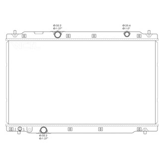 Replace® - Engine Coolant Radiator