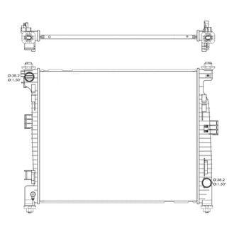 Replace® - Engine Coolant Radiator