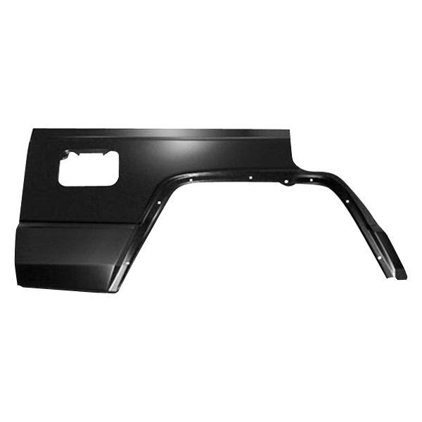Replace® - Passenger Side Lower Quarter Panel Patch Rear Section