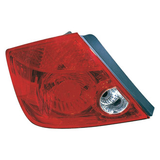 Replace® - Driver Side Outer Replacement Tail Light Lens and Housing (CAPA Certified)