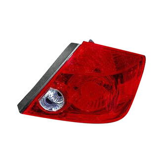 Replace® - Passenger Side Outer Replacement Tail Light Lens and Housing (CAPA Certified)