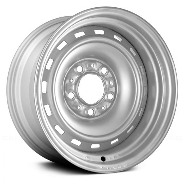 Replace® - 15 x 8 16-Slot Silver Steel Factory Wheel (Remanufactured)