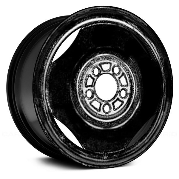 Replace® - 16 x 4 4-Slot Black Steel Factory Wheel (Remanufactured)