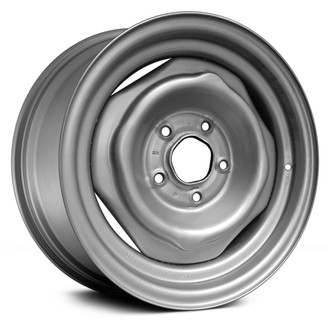 Replace® - 4-Slot Silver 14x6 Steel Factory Wheel - Remanufactured