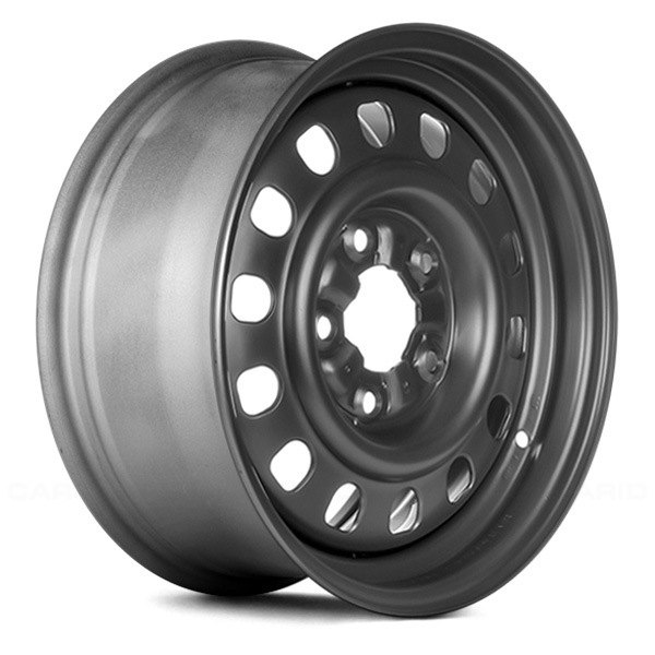 Replace® - 15 x 7 14-Hole Silver Steel Factory Wheel (Remanufactured)