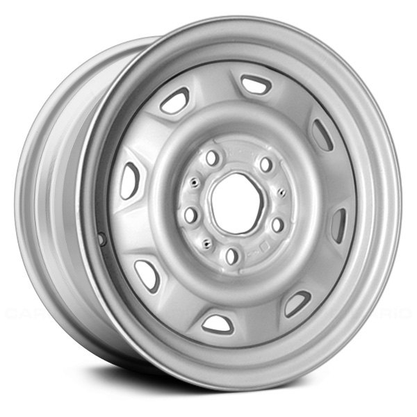 Replace® - 14 x 6 8-Slot Silver Steel Factory Wheel (Remanufactured)
