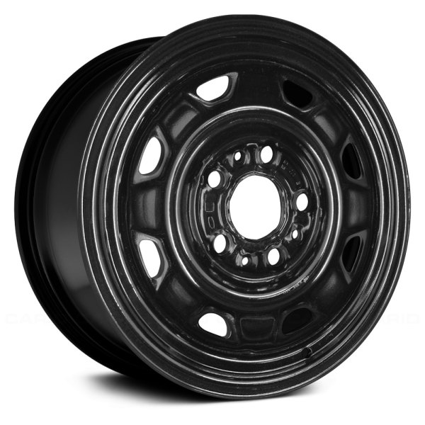 Replace® - 14 x 6 8-Slot Black Steel Factory Wheel (Remanufactured)