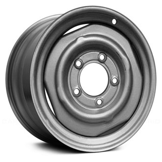 Replace® - 4-Slot Silver 15x7 Steel Factory Wheel - Remanufactured