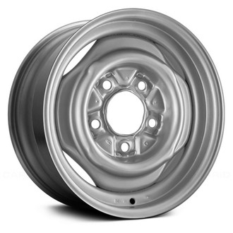 Replace® - 4-Slot Silver 15x6 Steel Factory Wheel - Remanufactured