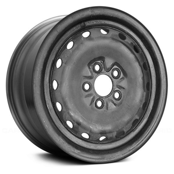 Replace® - 14 x 6 16-Hole Black Steel Factory Wheel (Remanufactured)