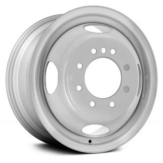 Replace® - 4-Hole Silver 16x6 Steel Factory Wheel - Replica