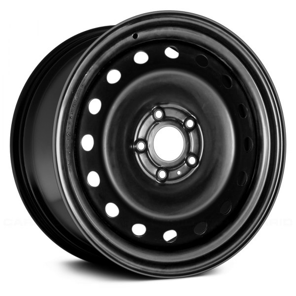 Replace® - 20 x 8 16-Hole Black Steel Factory Wheel (Remanufactured)