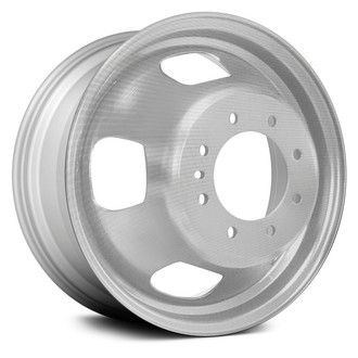 Replace® - 5-Slot Silver 17x6 Steel Factory Wheel - Remanufactured