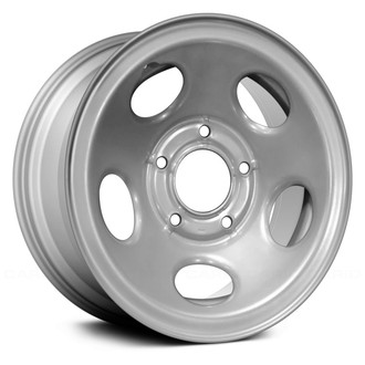 Replace® - 5-Slot Silver 16x6.5 Steel Factory Wheel - Remanufactured
