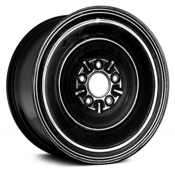 Replace® - 16 x 4 Black Steel Factory Wheel (Remanufactured)