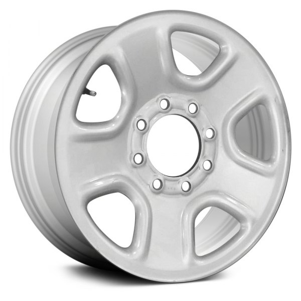 Replace® - 18 x 8 5-Spoke Silver Steel Factory Wheel (Remanufactured)