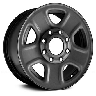 Replace® - 5-Spoke Black 18x8 Steel Factory Wheel - Remanufactured