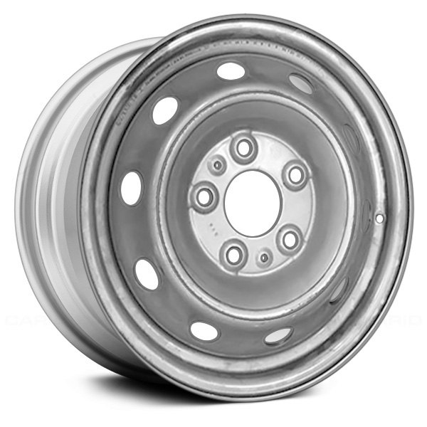 Replace® - 16 x 6 10-Hole Silver Steel Factory Wheel (Remanufactured)