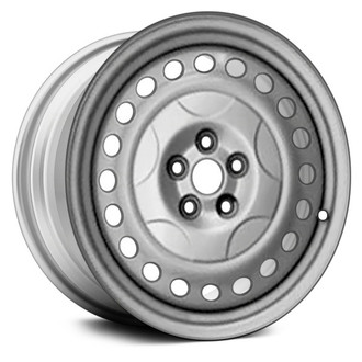 Replace® - 20-Hole Silver 16x6.5 Steel Factory Wheel - Remanufactured