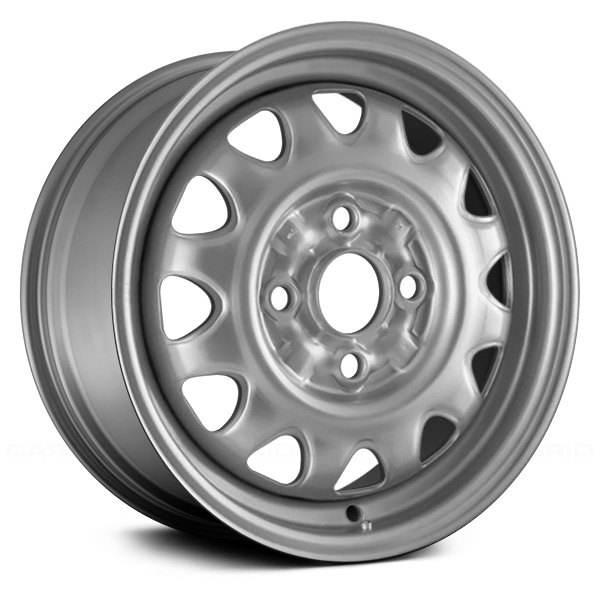 Replace® - 13 x 5 12-Slot Argent Steel Factory Wheel (Remanufactured)