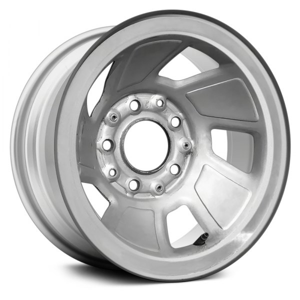 Replace® - 15 x 7.5 5 Spiral-Spoke Silver Steel Factory Wheel (Remanufactured)