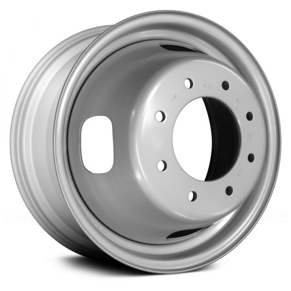 Replace® - 16 x 6 4-Slot Silver Steel Factory Wheel (Remanufactured)