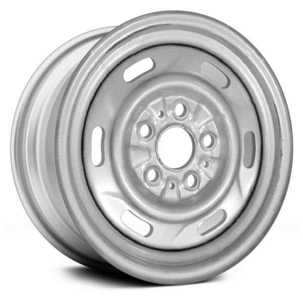 Replace® - 14 x 5.5 6-Slot Silver Steel Factory Wheel (Remanufactured)