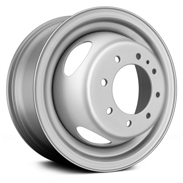 Replace® - 16 x 6 4-Slot Silver Steel Factory Wheel (Remanufactured)