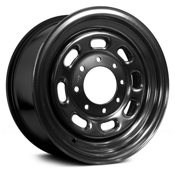 Replace® - 16 x 7 8-Slot Black Steel Factory Wheel (Remanufactured)