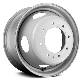 Replace® - 5-Slot Silver 19.5x6 Steel Factory Wheel - Replica