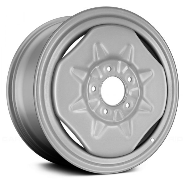 Replace® - 17 x 7.5 4-Slot Silver Steel Factory Wheel (Remanufactured)