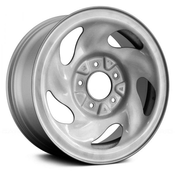Replace® - 16 x 7 5 Spiral-Spoke Silver Steel Factory Wheel (Remanufactured)