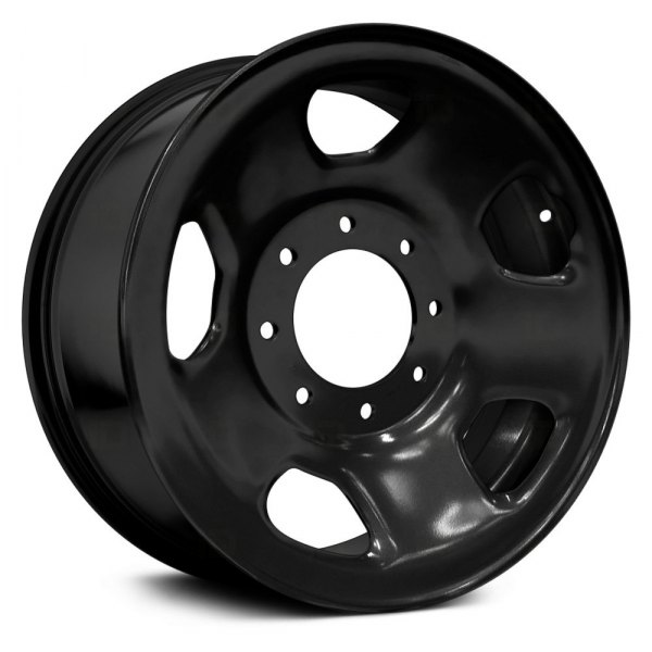 Replace® - 18 x 8 5-Spoke Black Steel Factory Wheel (Remanufactured)