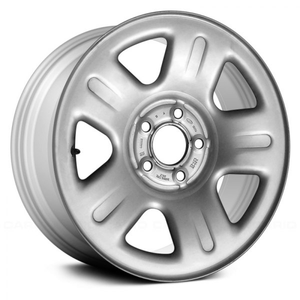Replace® - 16 x 7 5-Spoke Silver Steel Factory Wheel (Remanufactured)