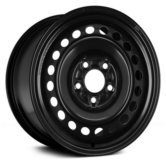 Replace® - 20-Hole Black 15x6 Steel Factory Wheel - Remanufactured