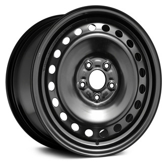 Replace® - 20-Hole Black 16x6.5 Steel Factory Wheel - Remanufactured