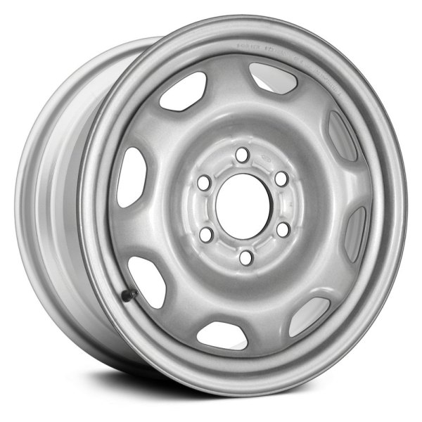 Replace® - 17 x 7.5 8-Slot Silver Steel Factory Wheel (Remanufactured)