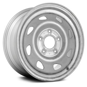 Replace® - 8-Slot Silver 15x7 Steel Factory Wheel - Remanufactured