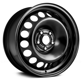 Replace® - 19-Hole Black 16x6.5 Steel Factory Wheel - Replica