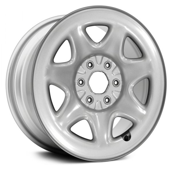 Replace® - 17 x 8 7 I-Spoke Silver Steel Factory Wheel (Remanufactured)