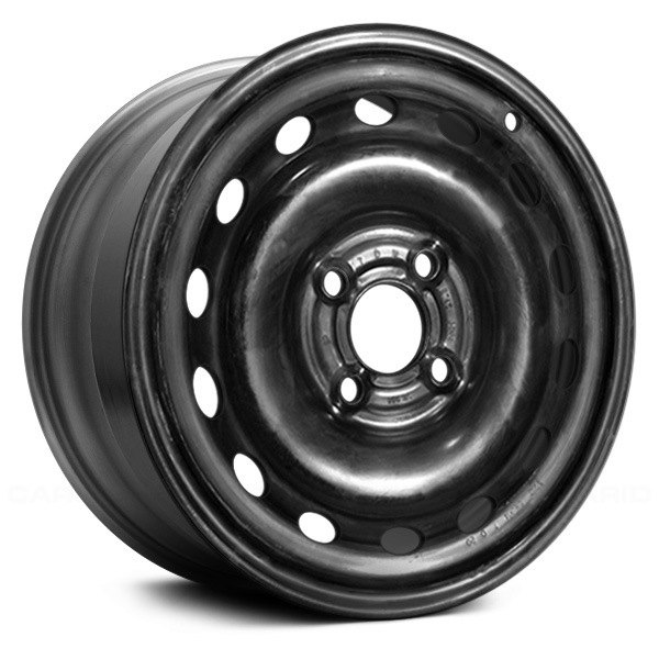 Replace® - 14 x 5.5 14-Hole Black Steel Factory Wheel (Remanufactured)