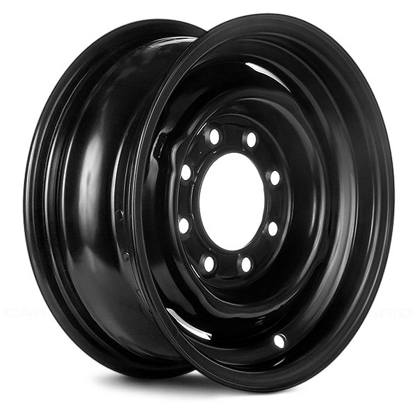 Replace® - 16 x 6 Black Steel Factory Wheel (Remanufactured)