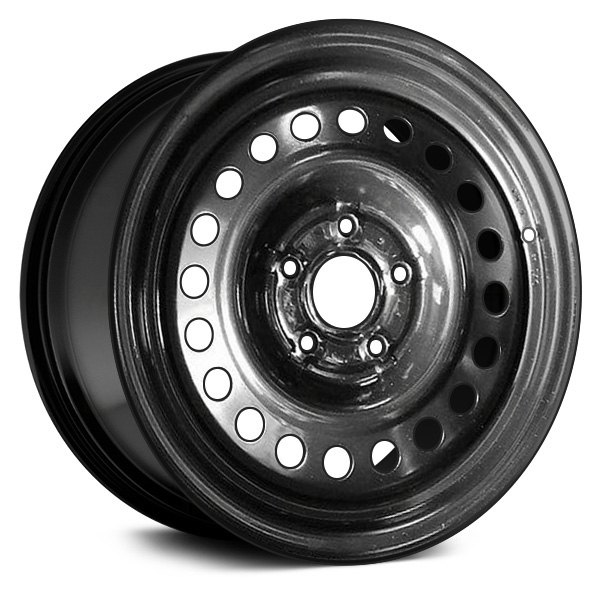 Replace® - 14 x 6 20-Hole Black Steel Factory Wheel (Remanufactured)