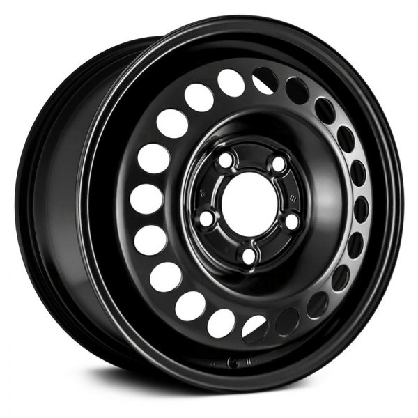 Replace® - 15 x 6 20-Hole Black Steel Factory Wheel (Remanufactured)