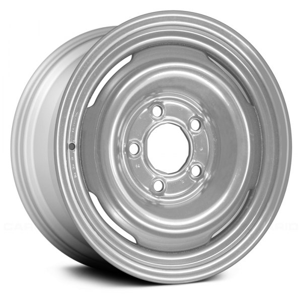 Replace® - 15 x 7 4-Slot Silver Steel Factory Wheel (Remanufactured)