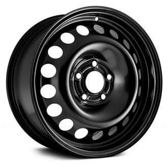 Replace® - 18-Hole Black 16x6.5 Steel Factory Wheel - Replica