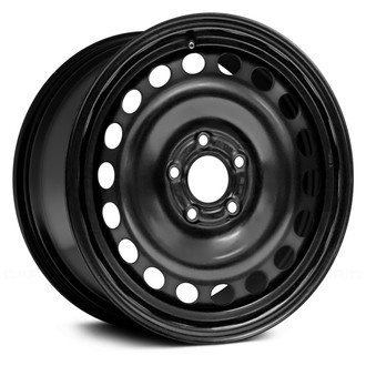 Replace® - 18-Hole Black 16x7 Steel Factory Wheel - Remanufactured