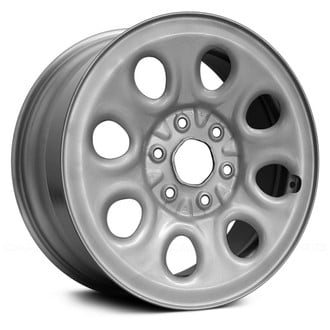 Replace® - 8-Slot Silver 17x7.5 Steel Factory Wheel - Remanufactured